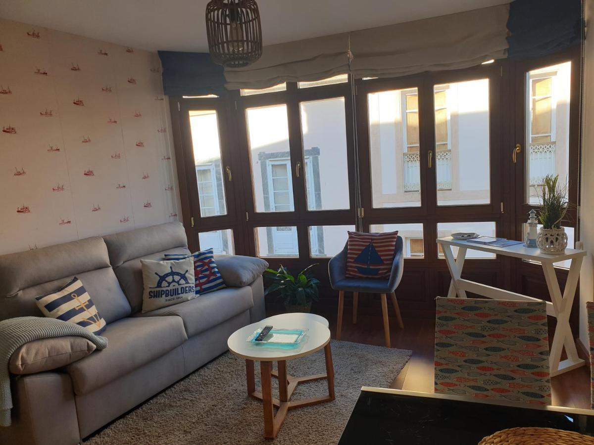 Apartamento Cine Colón 2 Ribadeo Exterior foto